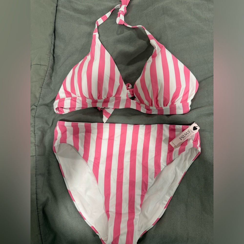 *NWT* Victoria Secret Cabana Stripe High Waist Bikini